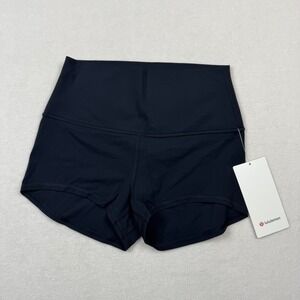 NWT Lululemon Align High-Rise Short 2" – Size 8 – Black – Nulu Fabric